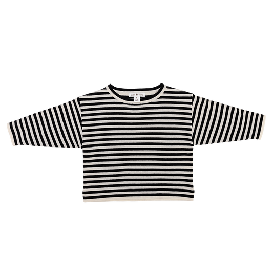 Organic Long Sleeve Top - Stripe [GROWN]