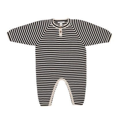 Organic Star Suit - Stripe [GROWN]