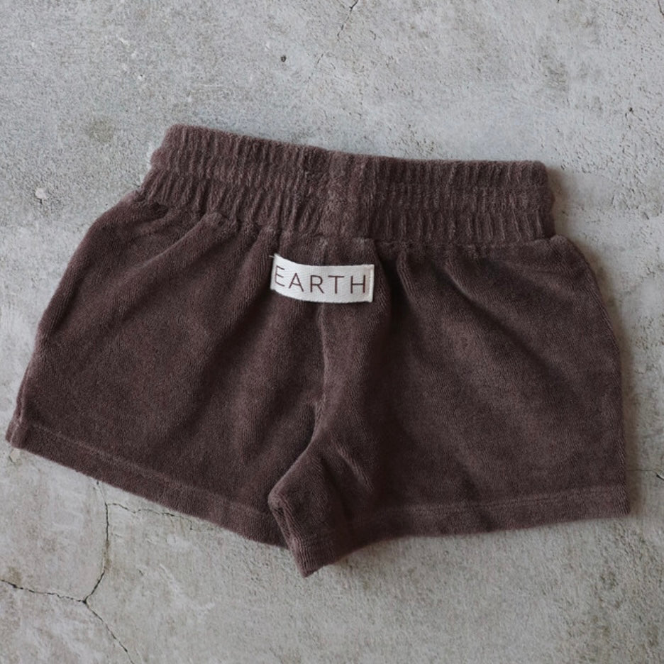 [EARTH] Pocket shorts / Brown