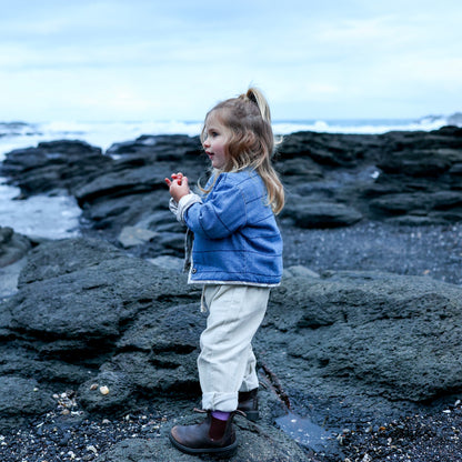 Organic Cord Pant - Pebble [GROWN]