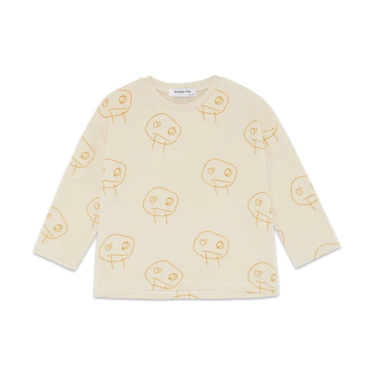 [ANOTHER FOX] FREDS FACE LONG SLEEVE TEE