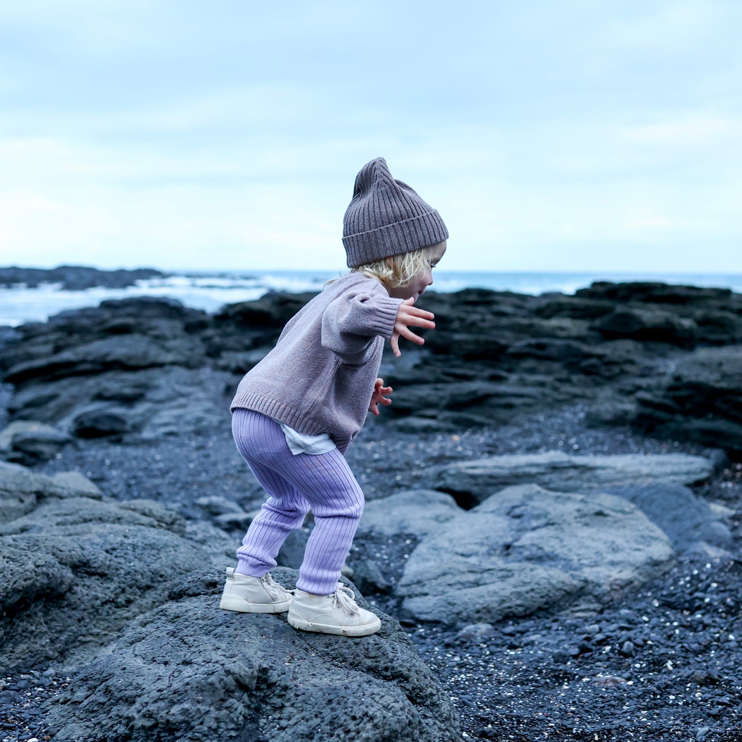 Rainbow Cropped Cardigan - Rainbow [GROWN]
