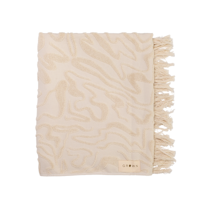 Ripple Kids Towel - Pebble [GROWN]