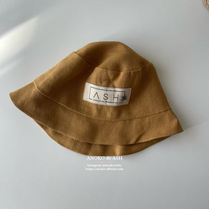 SUN HAT / honey (no ear / straight) [ASH GENERATION]