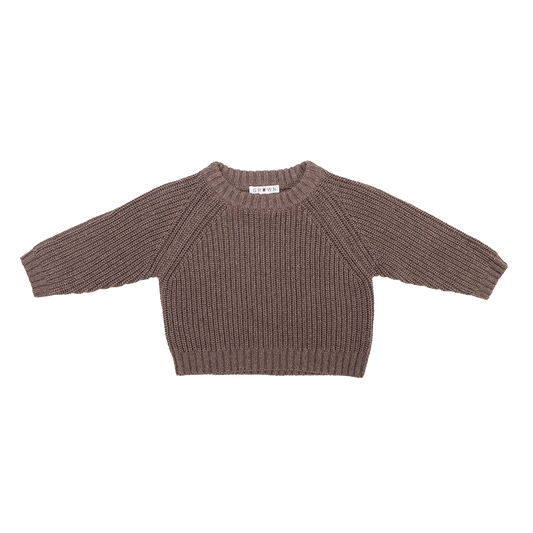 Speckled Raglan Pull Over - Mushroom [GROWN]