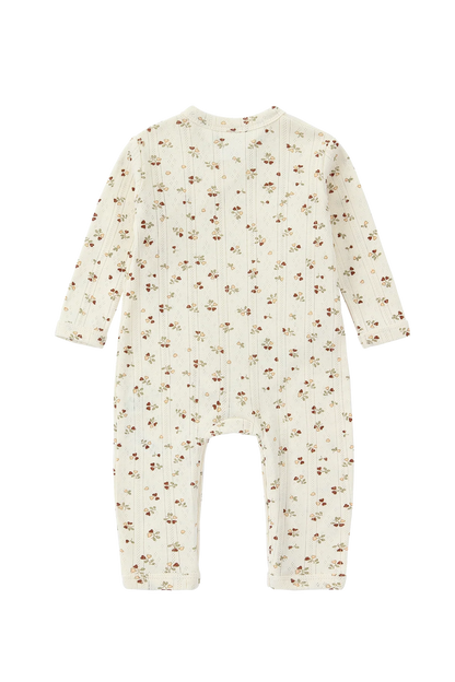 Baby Kimono Overall Suit - Hana [SUSUKOSHI] ()