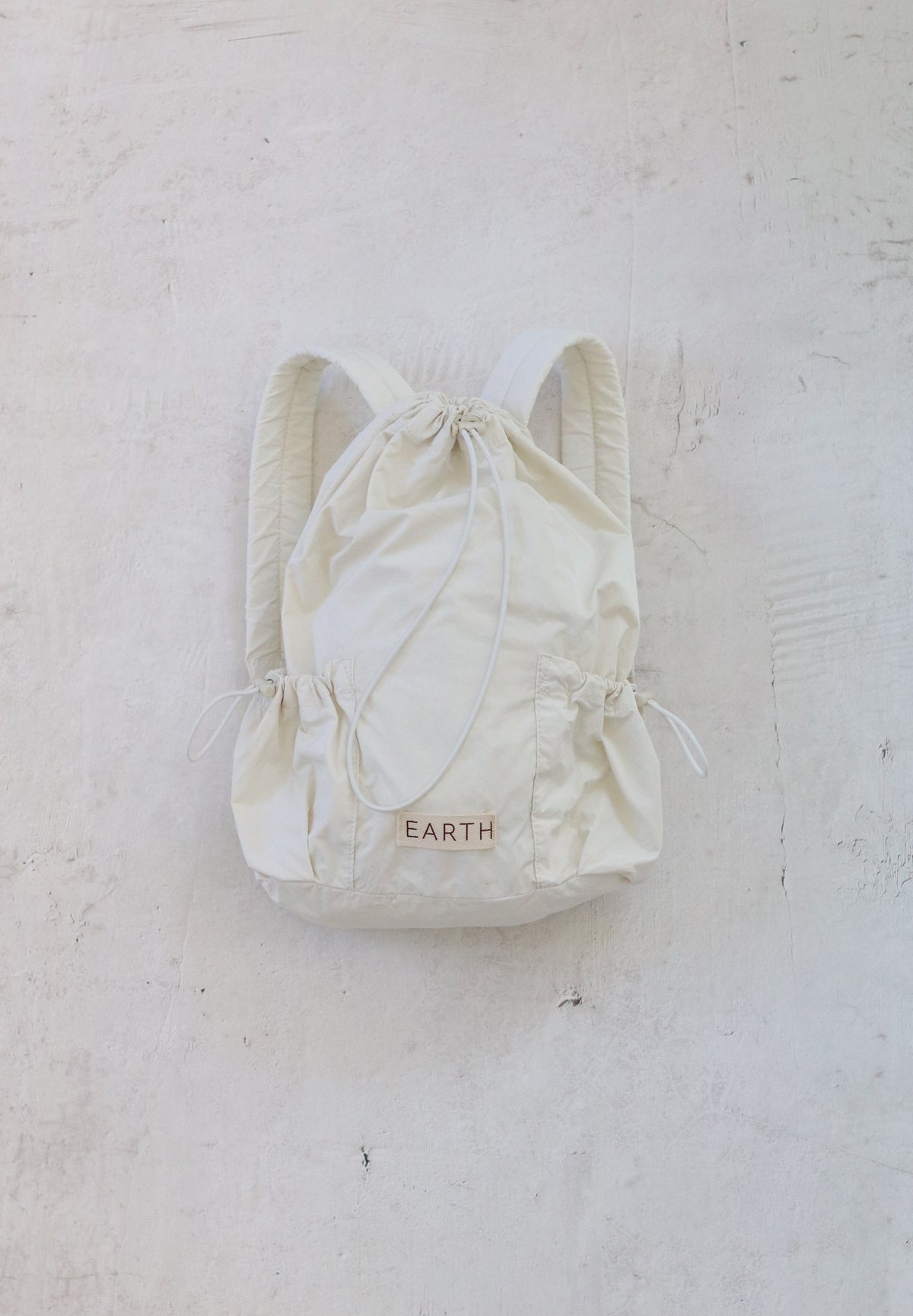 Foldable Cap - Cream White [EARTH THE ARCHIVE]