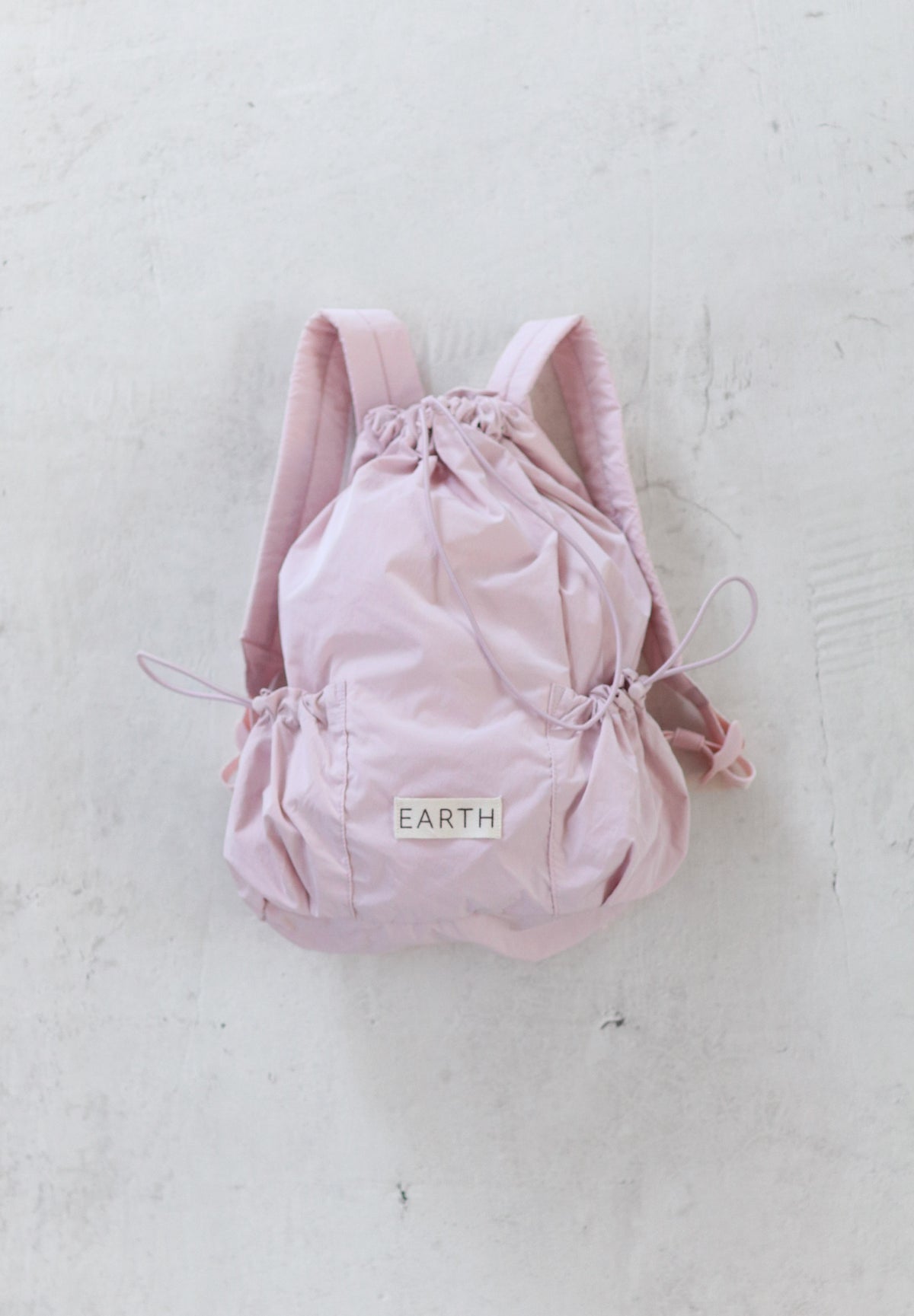 Lightweight Back Pack - Pink [EARTH THE ARCHIVE]