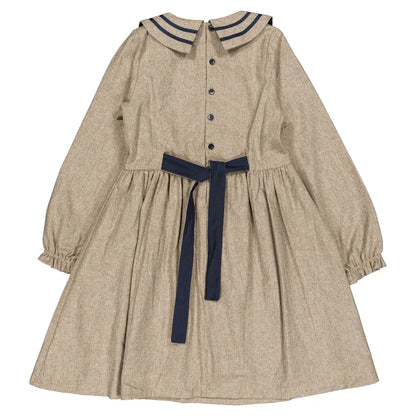 Dress BOETIE - heathered oatmeal [Maison Marelle](26FW)drop1 4