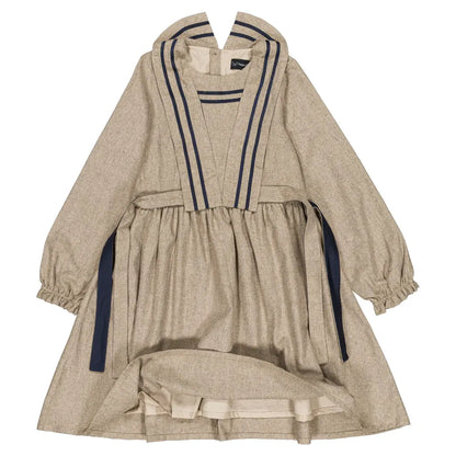 Dress BOETIE - heathered oatmeal [Maison Marelle](26FW)drop1 6