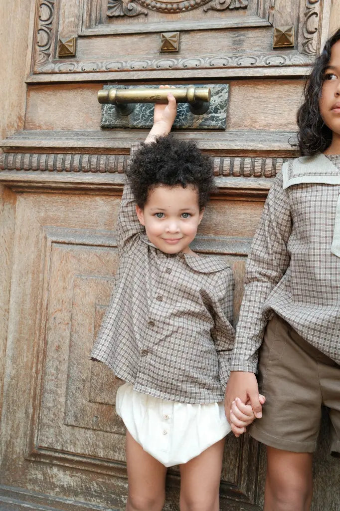 Bloomer CHAILLOT - beige linen [Maison Marelle](26FW)drop1 5