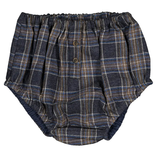 Bloomer CHAILLOT - blue tartan [Maison Marelle](26FW)drop1 1