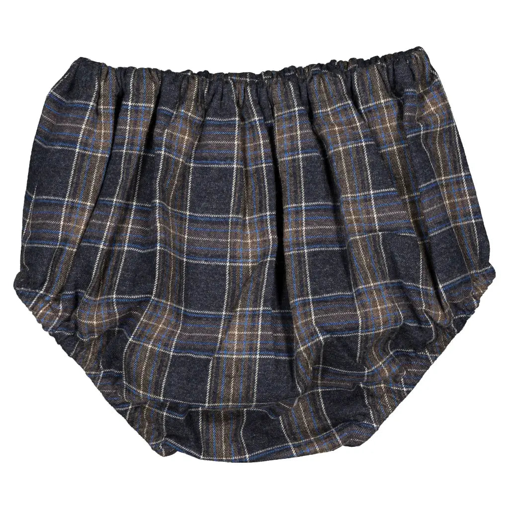 Bloomer CHAILLOT - blue tartan [Maison Marelle](26FW)drop1 4