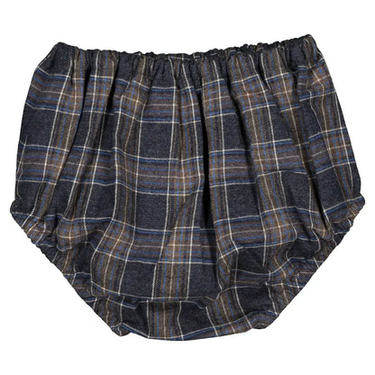 Bloomer CHAILLOT - blue tartan [Maison Marelle](26FW)drop1 4