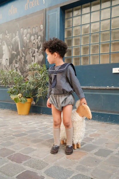 Bloomer CHAILLOT - flannel grey [Maison Marelle](26FW)drop1 3