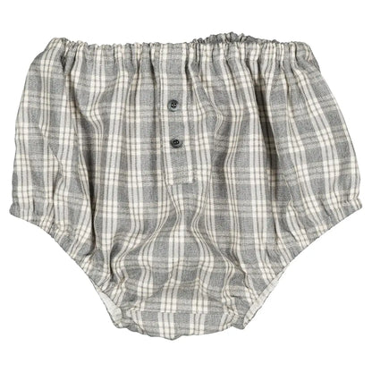 Bloomer CHAILLOT - grey tartan [Maison Marelle](26FW)drop1 1