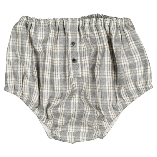 Bloomer CHAILLOT - grey tartan [Maison Marelle](26FW)drop1 1