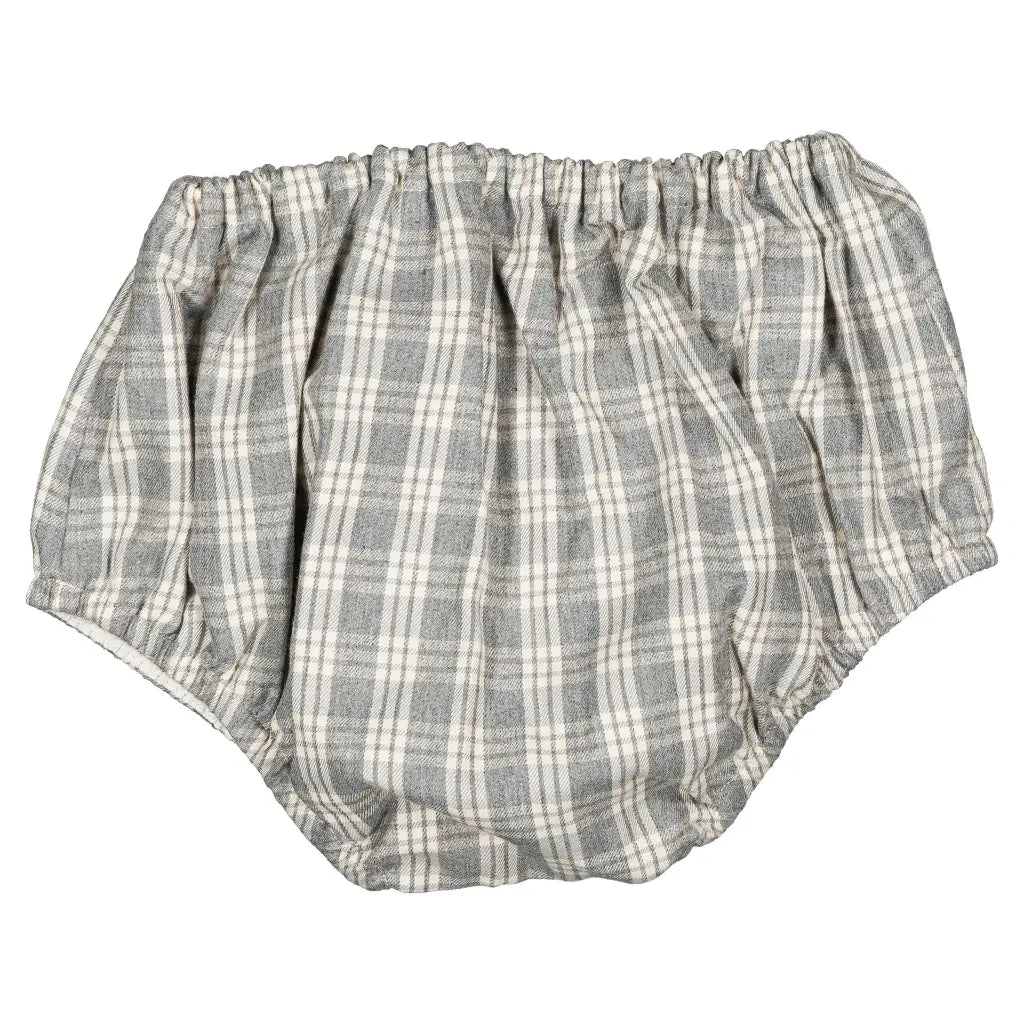 Bloomer CHAILLOT - grey tartan [Maison Marelle](26FW)drop1 6