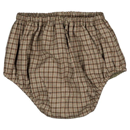 Bloomer CHAILLOT - olive check [Maison Marelle](26FW)drop1 2