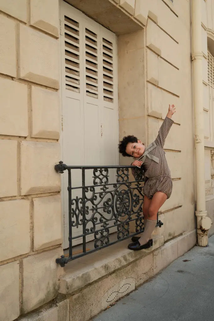 Bloomer CHAILLOT - olive check [Maison Marelle](26FW)drop1 4