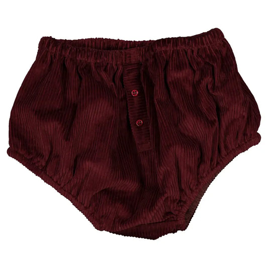 Bloomer CHAILLOT - velvet burgundy [Maison Marelle](26FW)drop1 1