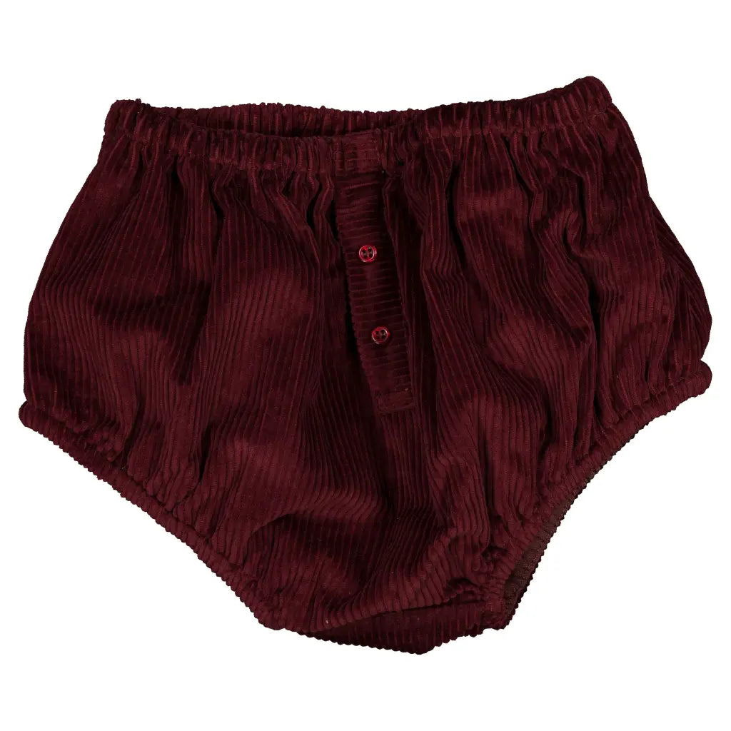 Bloomer CHAILLOT - velvet burgundy [Maison Marelle](26FW)drop1 2