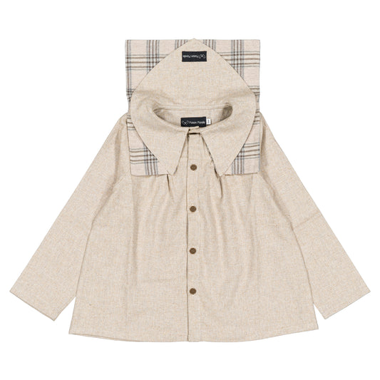 Blouse DUC - flannel beige [Maison Marelle](26FW)drop1 4