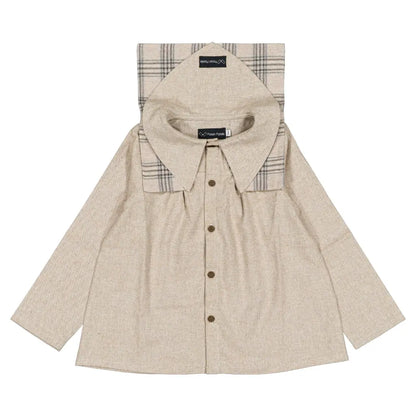Blouse DUC - flannel beige [Maison Marelle](26FW)drop1 4