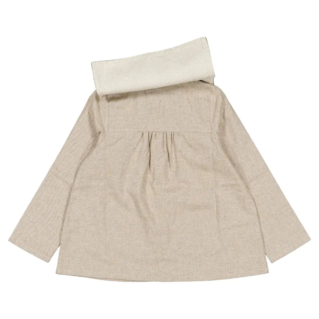 Blouse DUC - flannel beige [Maison Marelle](26FW)drop1 8
