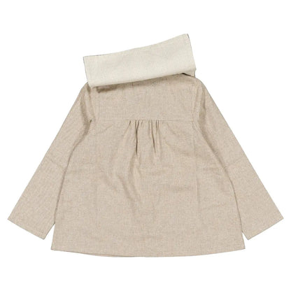 Blouse DUC - flannel beige [Maison Marelle](26FW)drop1 8