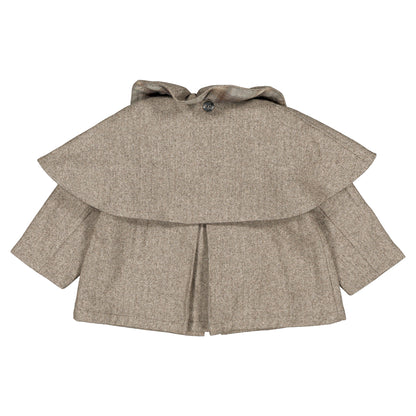 Jacket DURET - taupe chevron [Maison Marelle](26FW)drop1 7