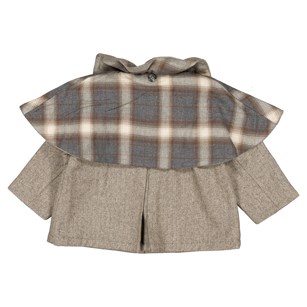 Jacket DURET - taupe chevron [Maison Marelle](26FW)drop1 13