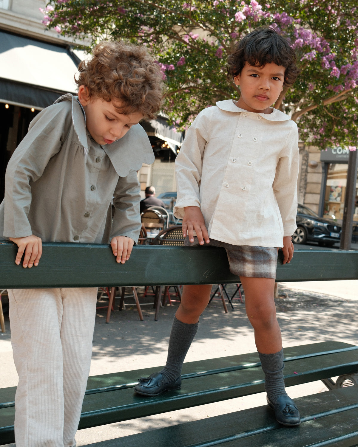 Shirt GRENELLE - sauge linen [Maison Marelle](26FW)drop1 11