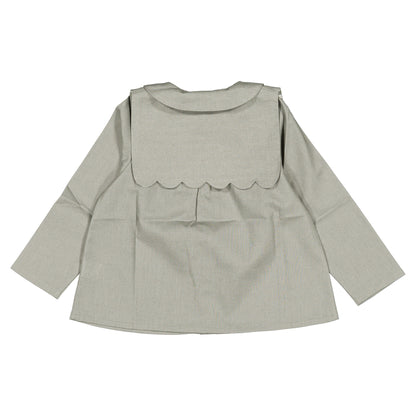 Shirt GRENELLE - sauge linen [Maison Marelle](26FW)drop1 15