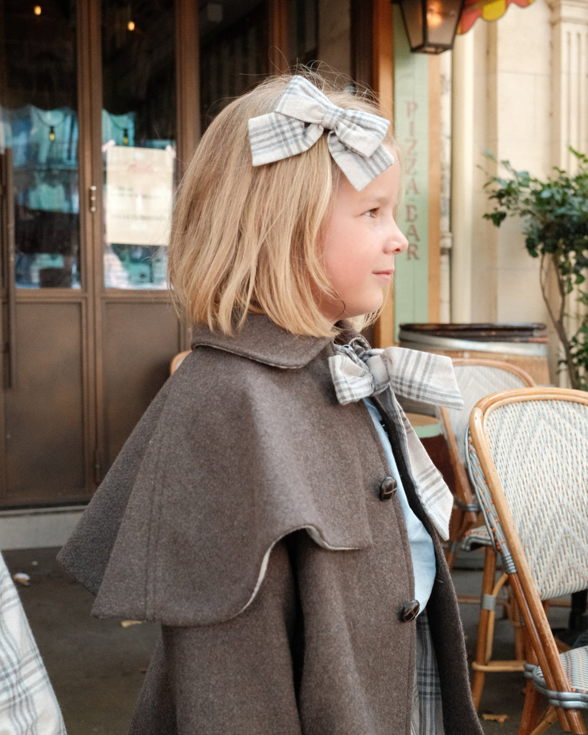 HALLES - beige tartan [Maison Marelle](26FW)drop1 2