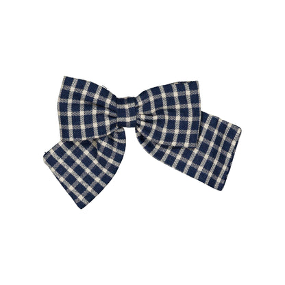 HALLES - blue&ecru check [Maison Marelle](26FW)drop1 4