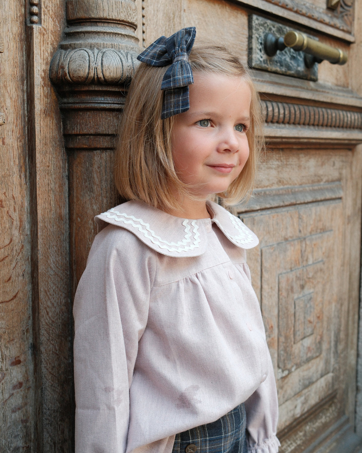 HALLES - blue tartan [Maison Marelle](26FW)drop1 4