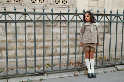 HALLES - olive check [Maison Marelle](26FW)drop1 1