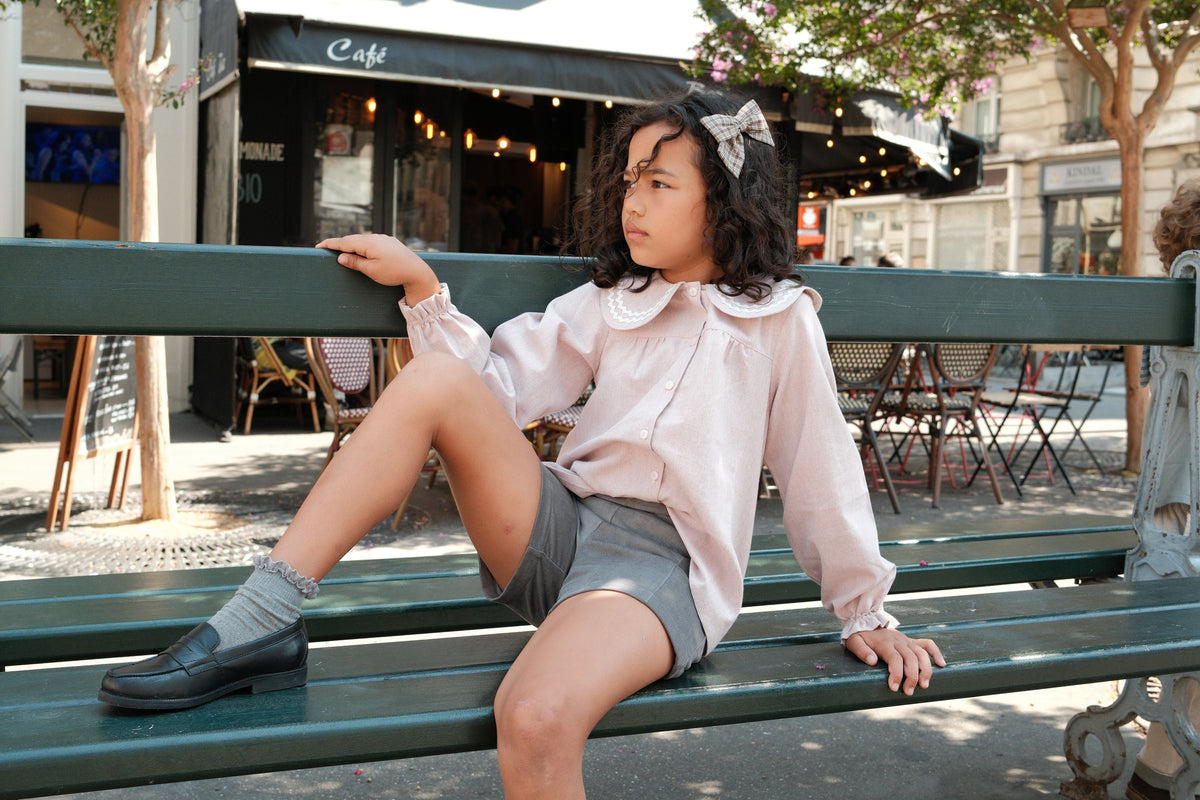 HALLES - olive check [Maison Marelle](26FW)drop1 5