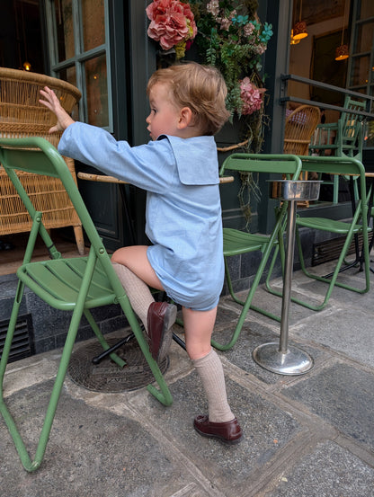 Romper HOCHE - heathered blue [Maison Marelle](26FW)drop1 4