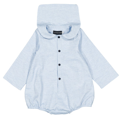 Romper HOCHE - heathered blue [Maison Marelle](26FW)drop1 6