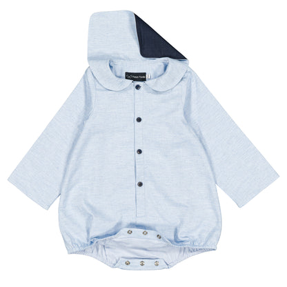 Romper HOCHE - heathered blue [Maison Marelle](26FW)drop1 8