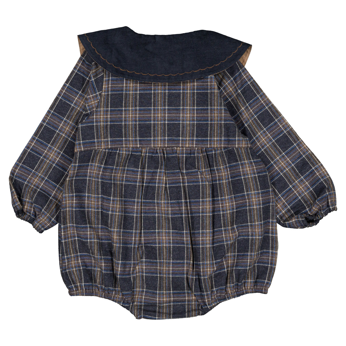 Romper LOTA - blue tartan [Maison Marelle](26FW)drop1 10