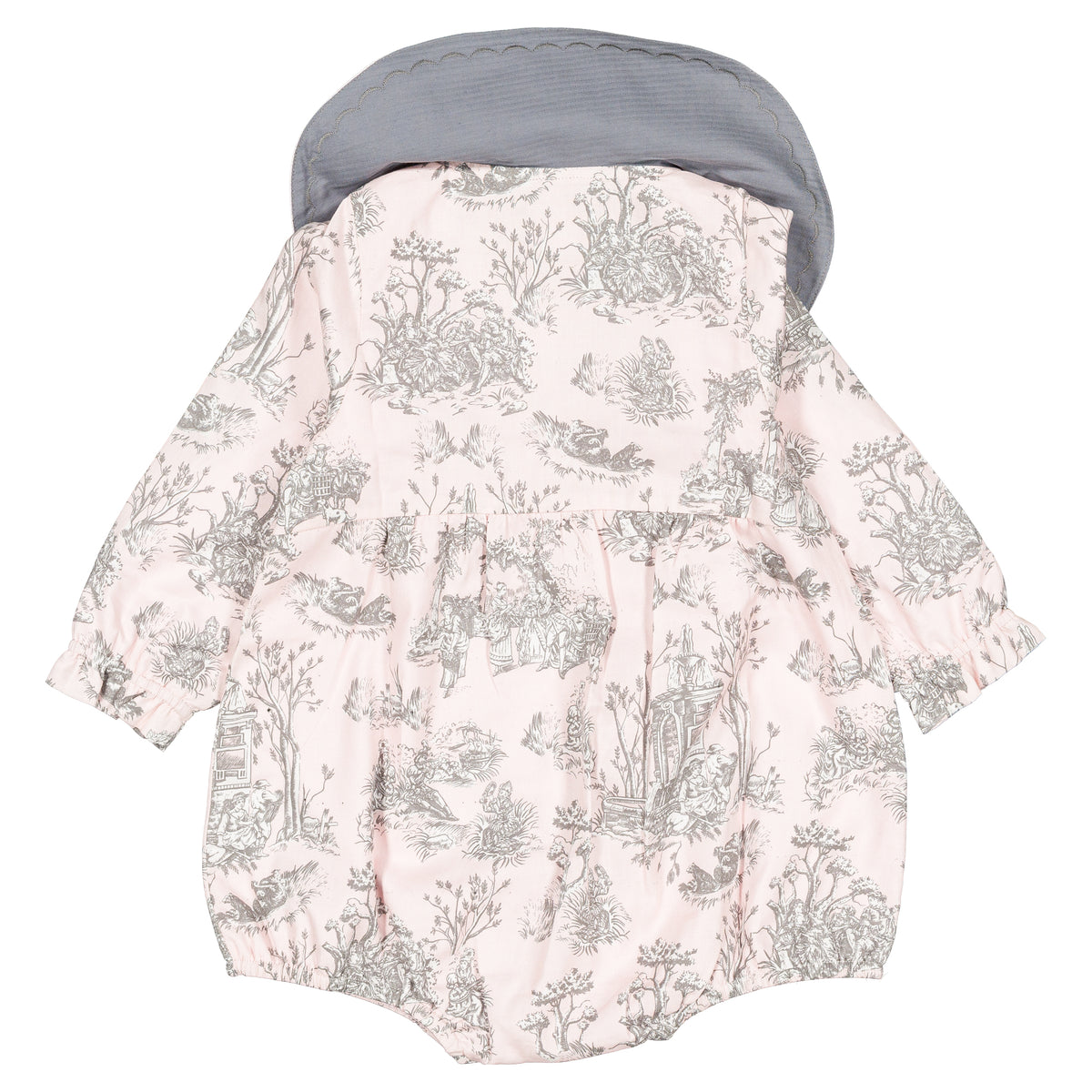 Romper LOTA - pink jouy print [Maison Marelle](26FW)drop1 6