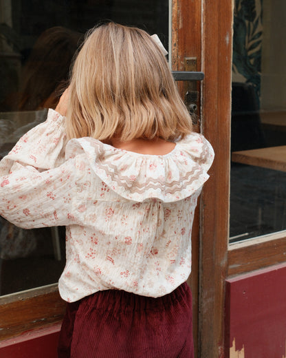 Blouse MAESTRIA - dusty florals [Maison Marelle](26FW)drop1 5