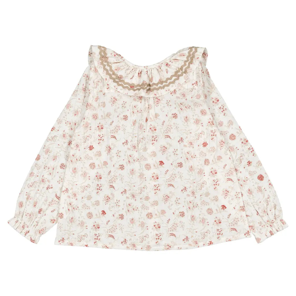 Blouse MAESTRIA - dusty florals [Maison Marelle](26FW)drop1 8