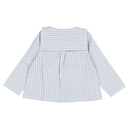 Shirt MONCEAU - blue stripes [Maison Marelle](26FW)drop1 13