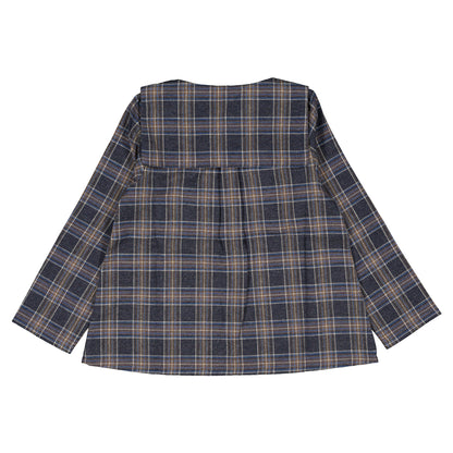 Shirt MONCEAU - blue tartan [Maison Marelle](26FW)drop1 7
