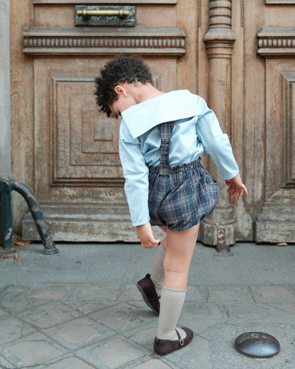 Shirt MONCEAU - heathered blue [Maison Marelle](26FW)drop1 5