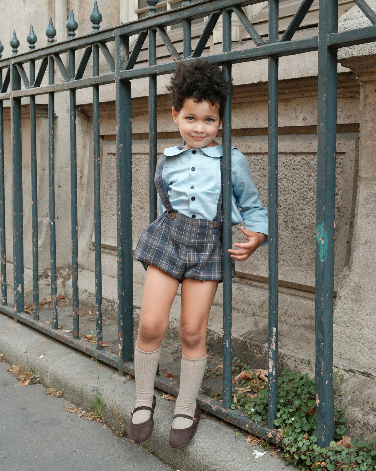 Shirt MONCEAU - heathered blue [Maison Marelle](26FW)drop1 14